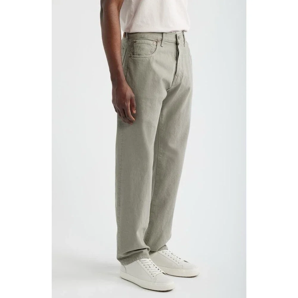 Madewell Men’s 1991 Straight Leg Jeans Washed Olive NWT Size 35/32